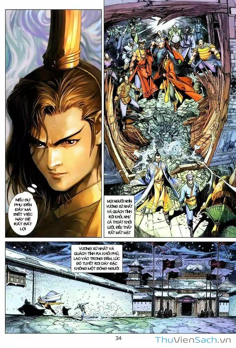 Truyện Tranh Anh Hùng Xạ Điêu - Manhua trang 4
