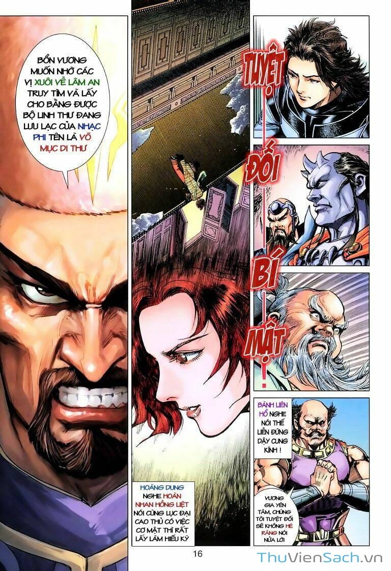 Truyện Tranh Anh Hùng Xạ Điêu - Manhua trang 4