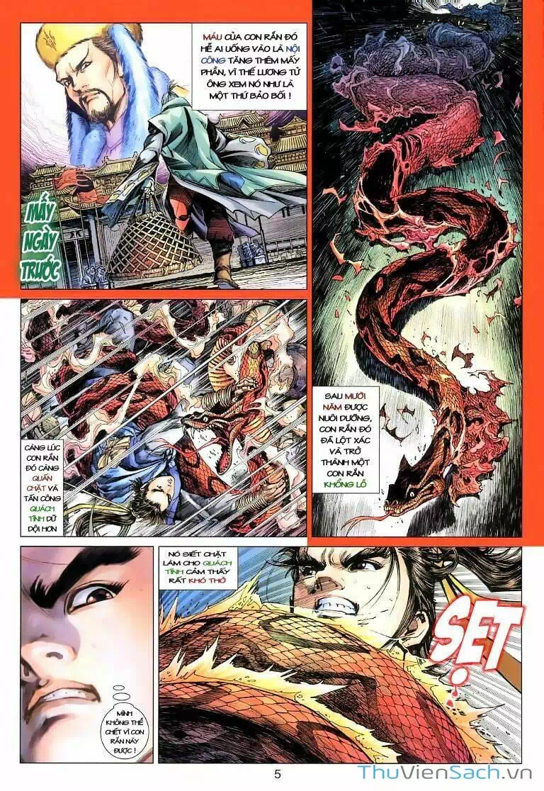 Truyện Tranh Anh Hùng Xạ Điêu - Manhua trang 4