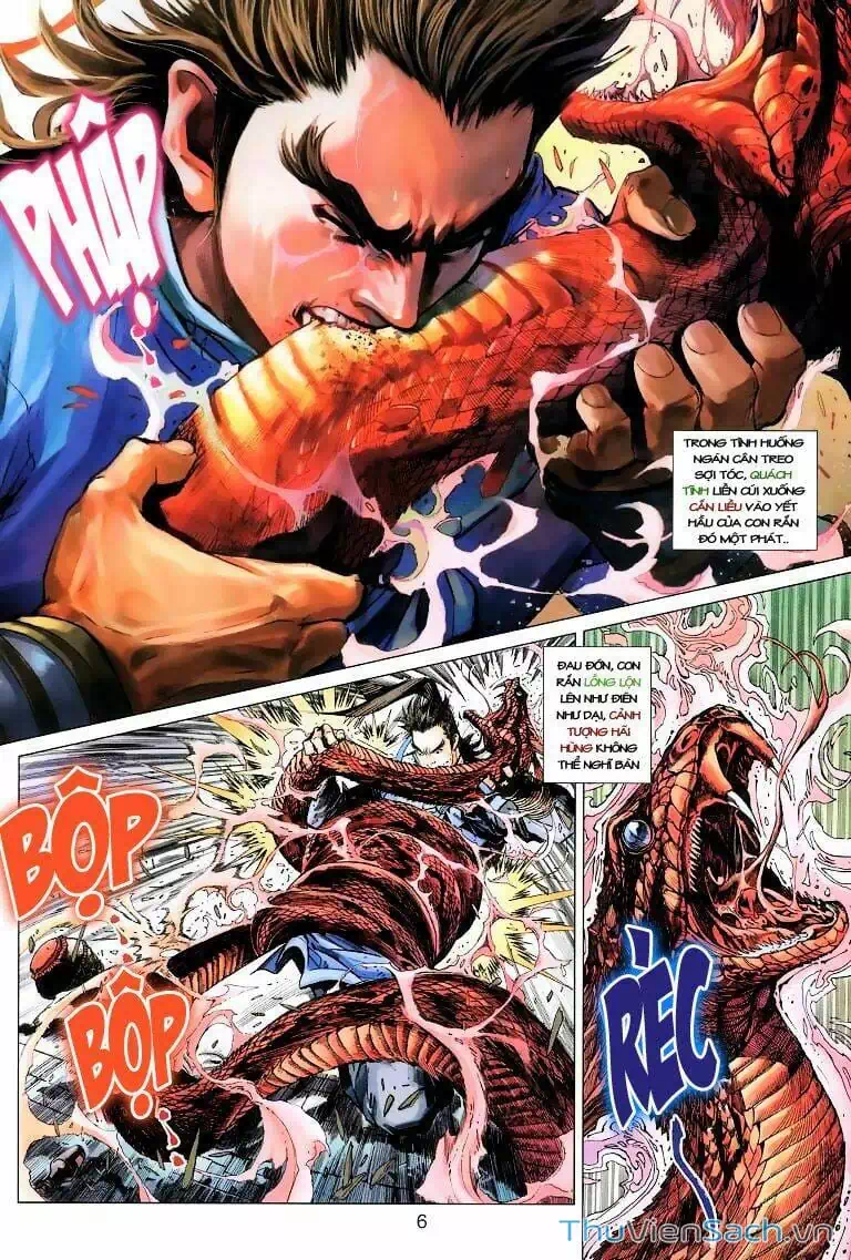 Truyện Tranh Anh Hùng Xạ Điêu - Manhua trang 4