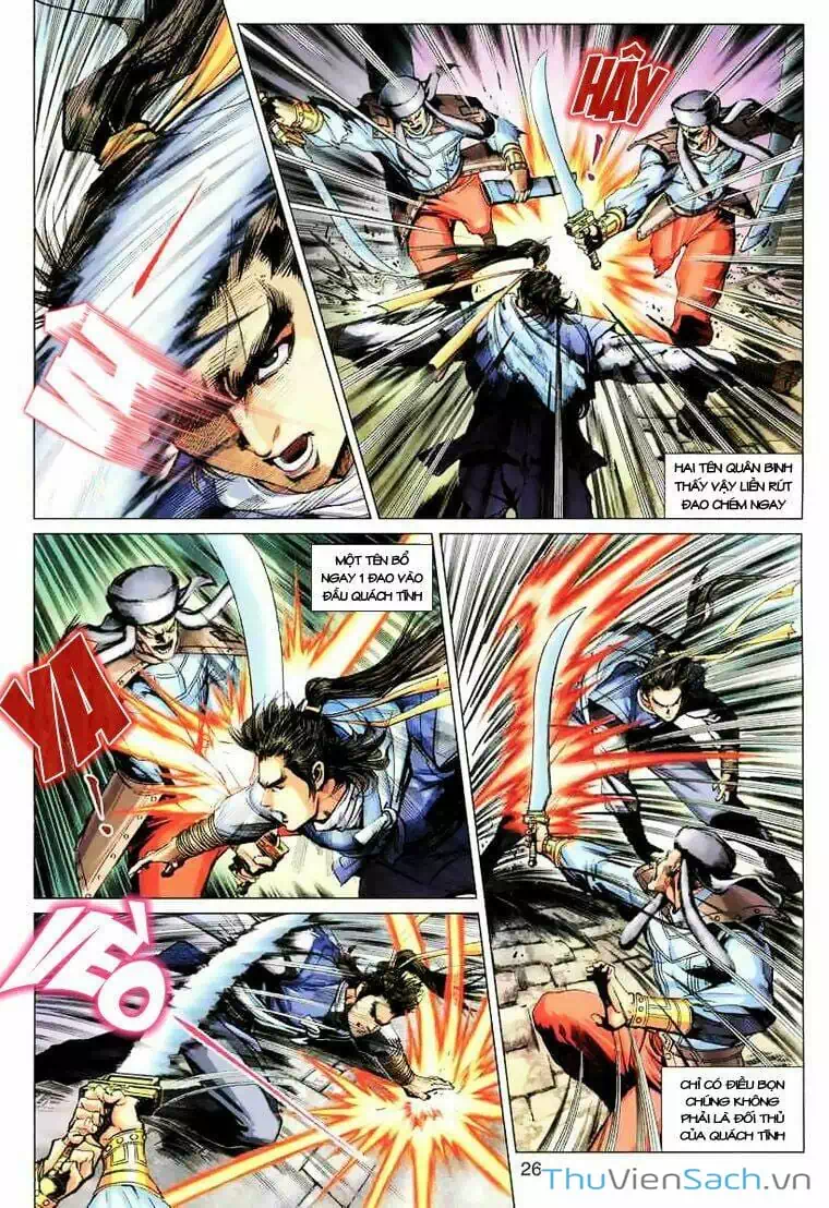 Truyện Tranh Anh Hùng Xạ Điêu - Manhua trang 4