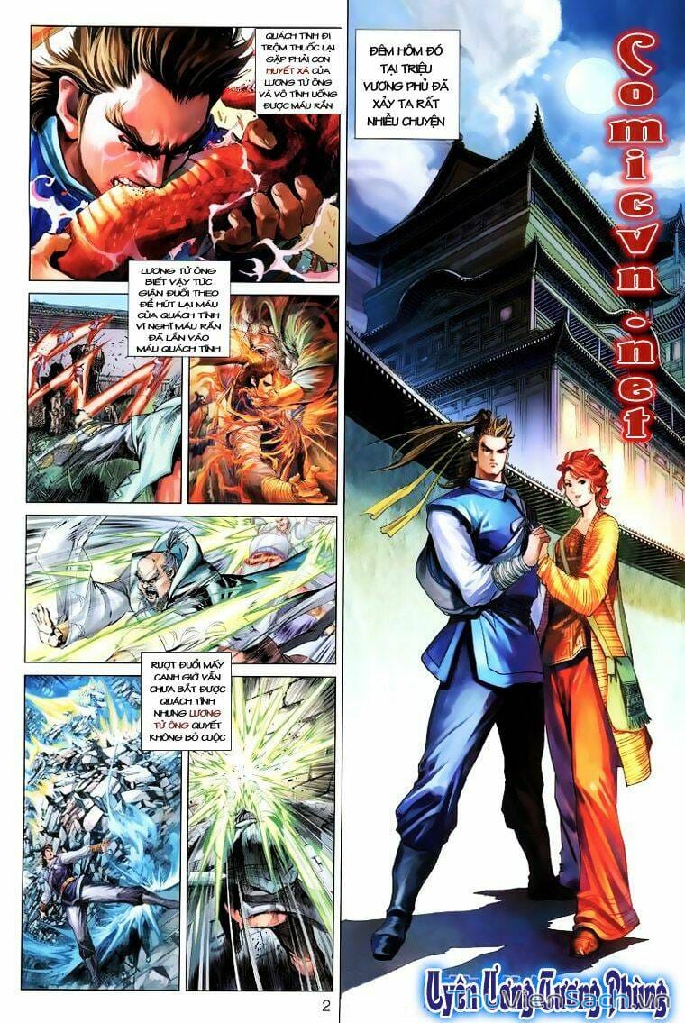 Truyện Tranh Anh Hùng Xạ Điêu - Manhua trang 4