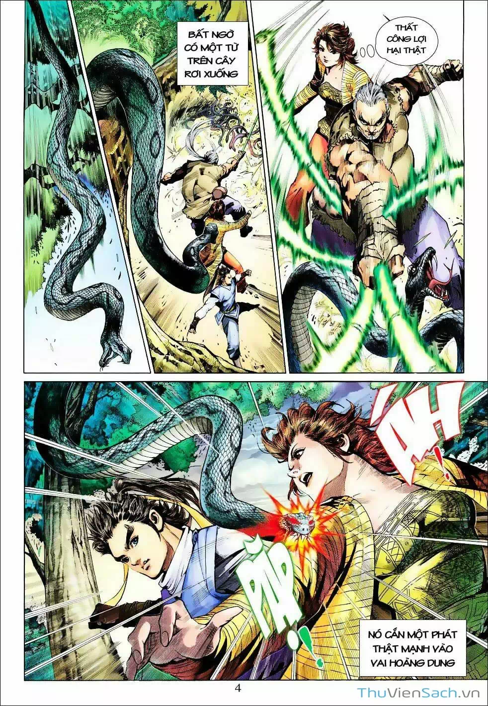 Truyện Tranh Anh Hùng Xạ Điêu - Manhua trang 4