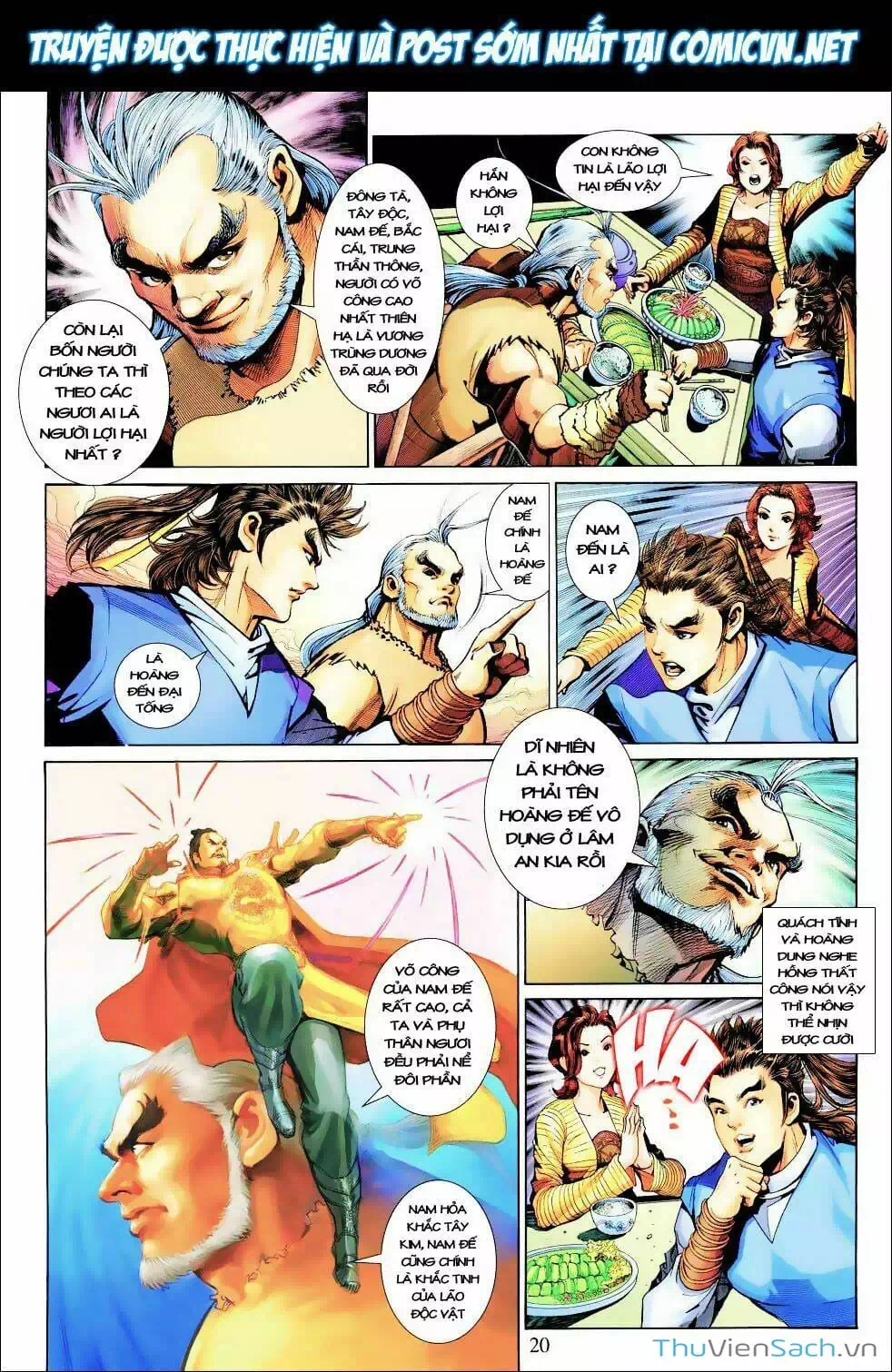 Truyện Tranh Anh Hùng Xạ Điêu - Manhua trang 4