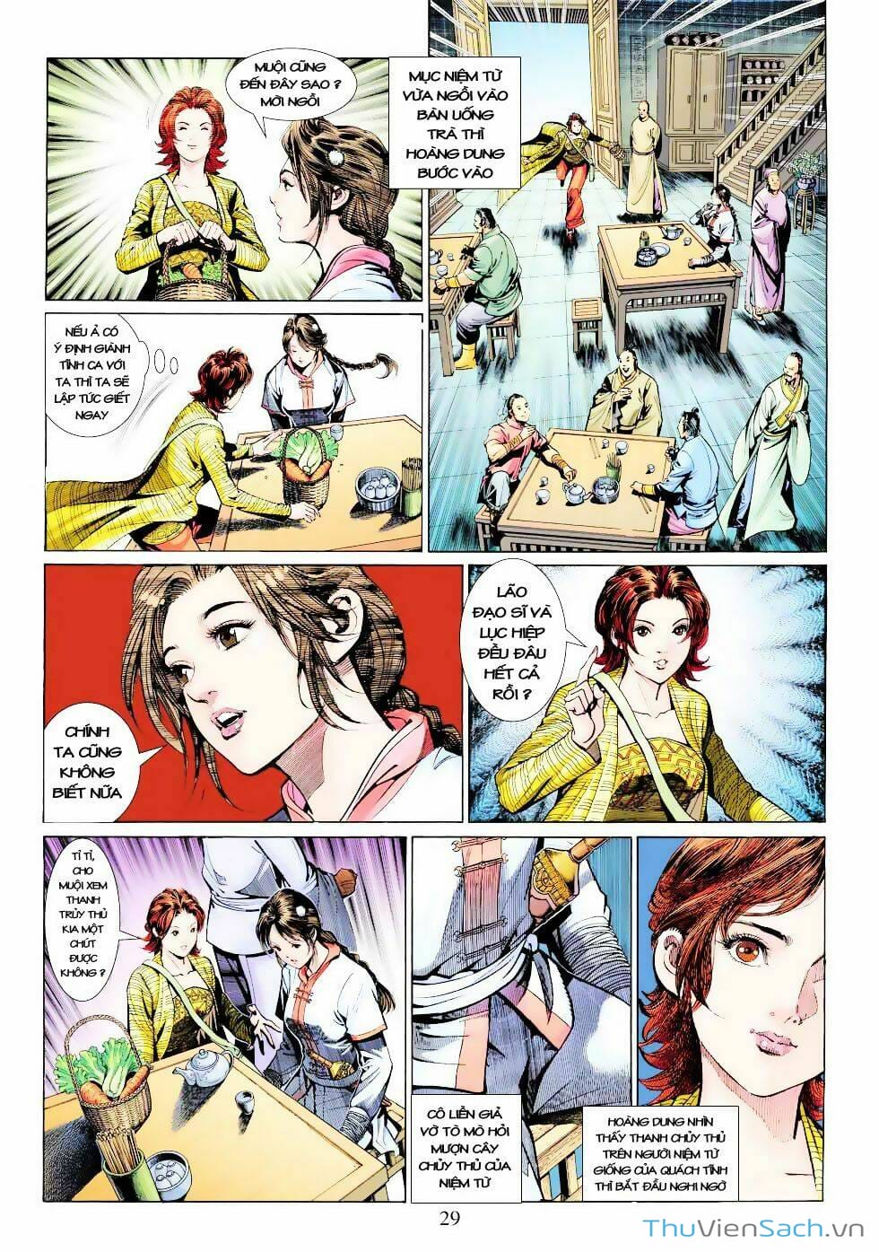 Truyện Tranh Anh Hùng Xạ Điêu - Manhua trang 4