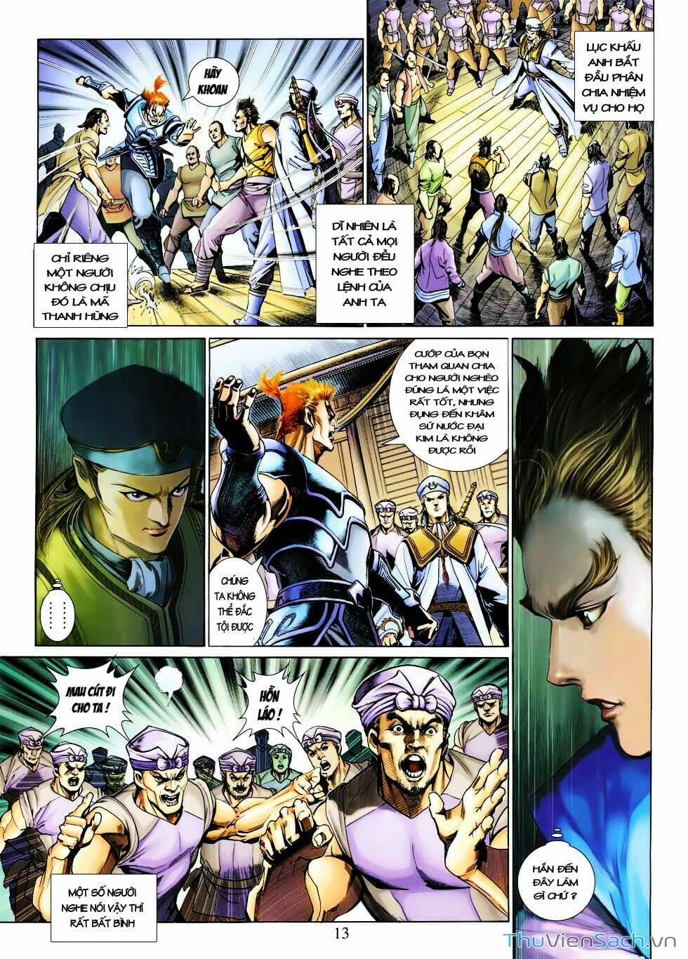 Truyện Tranh Anh Hùng Xạ Điêu - Manhua trang 4