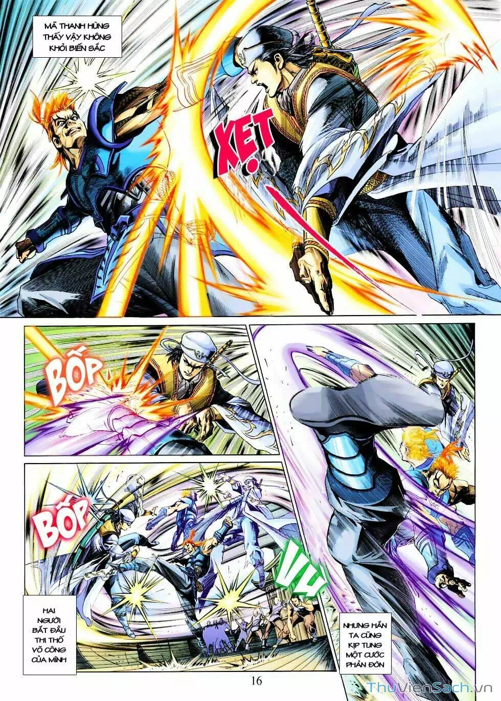 Truyện Tranh Anh Hùng Xạ Điêu - Manhua trang 4