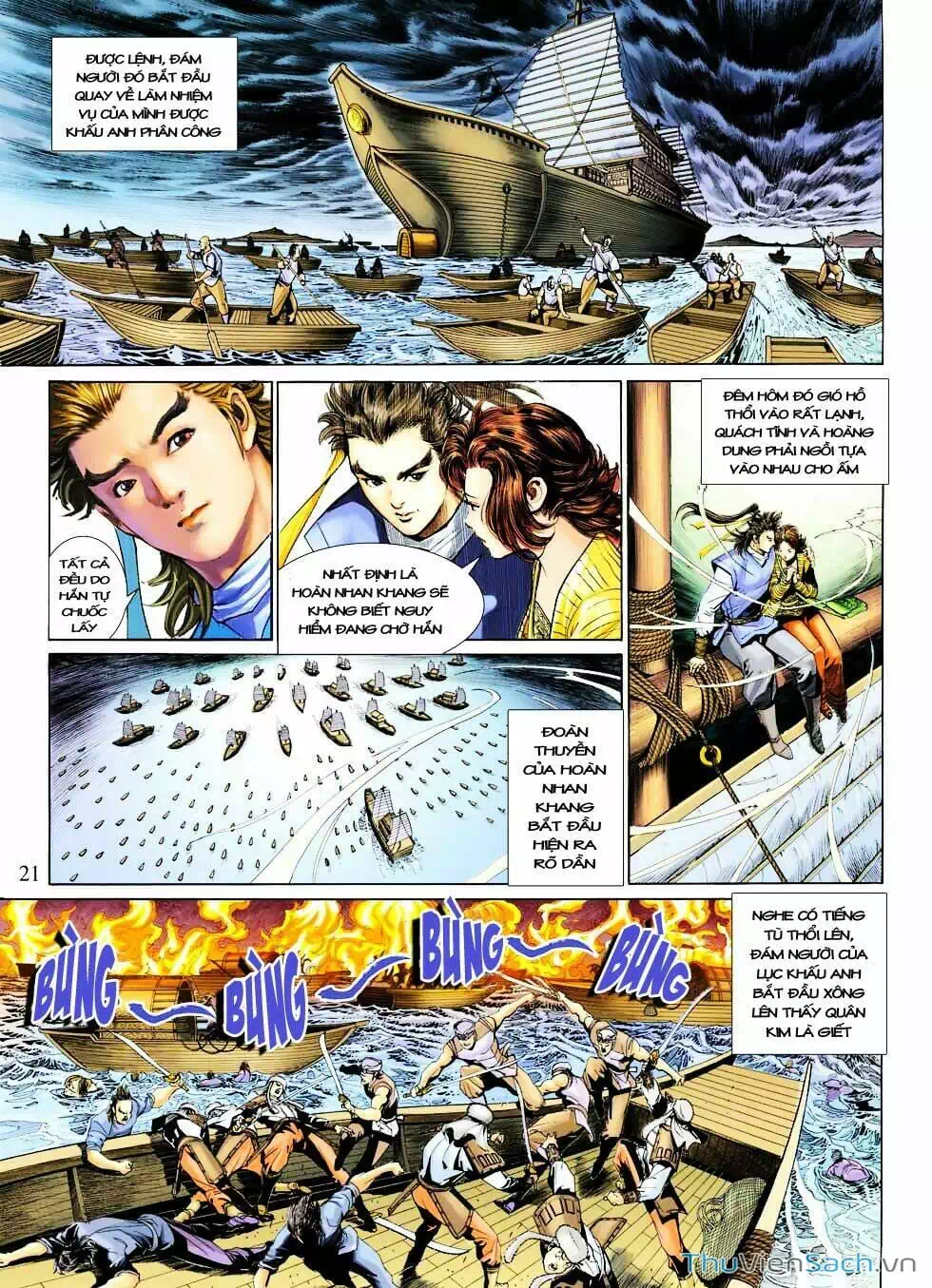 Truyện Tranh Anh Hùng Xạ Điêu - Manhua trang 4