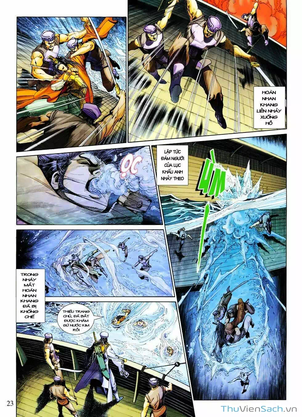 Truyện Tranh Anh Hùng Xạ Điêu - Manhua trang 4