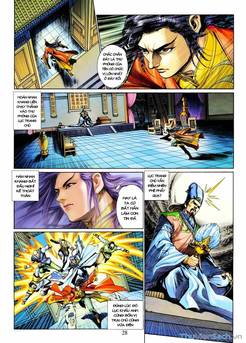 Truyện Tranh Anh Hùng Xạ Điêu - Manhua trang 4