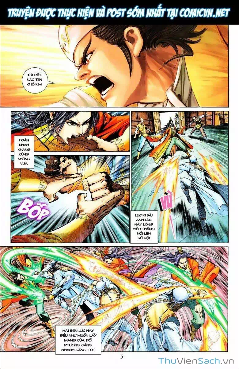 Truyện Tranh Anh Hùng Xạ Điêu - Manhua trang 4
