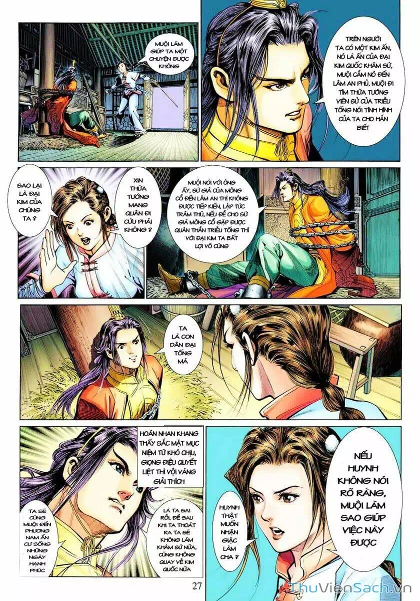 Truyện Tranh Anh Hùng Xạ Điêu - Manhua trang 4