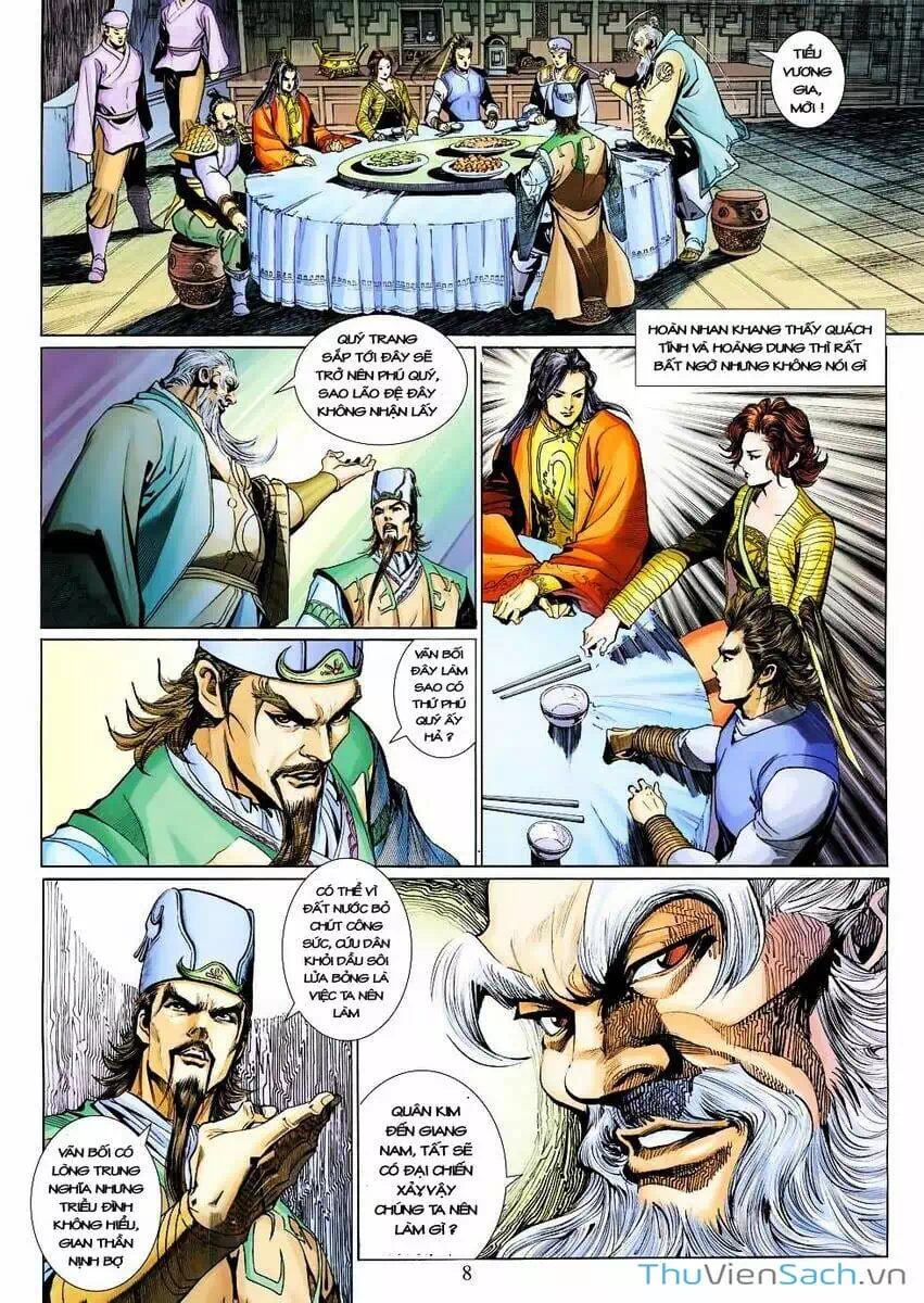 Truyện Tranh Anh Hùng Xạ Điêu - Manhua trang 4