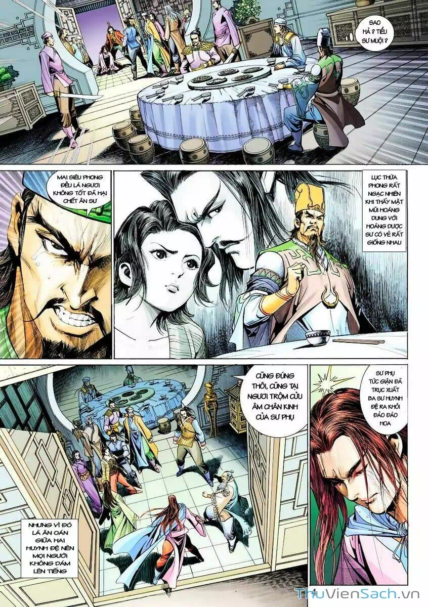 Truyện Tranh Anh Hùng Xạ Điêu - Manhua trang 4