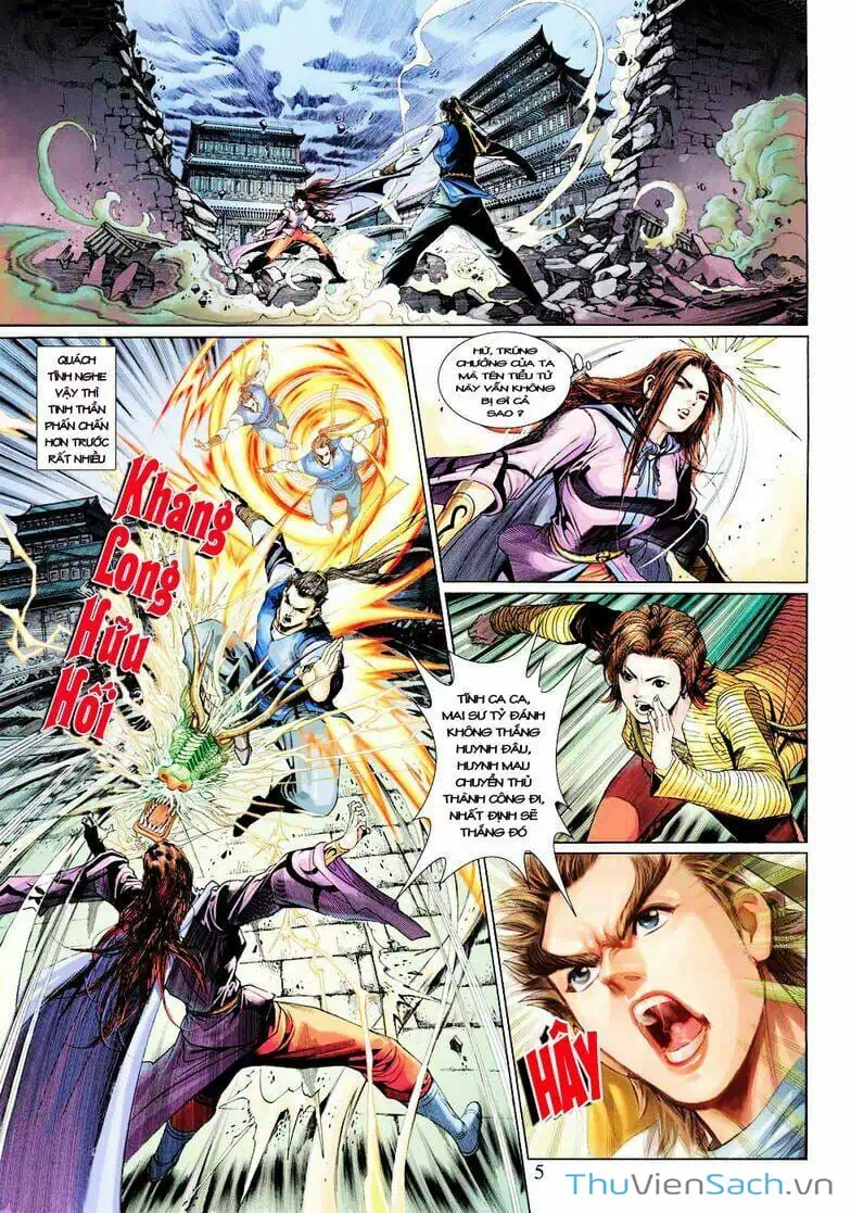 Truyện Tranh Anh Hùng Xạ Điêu - Manhua trang 4