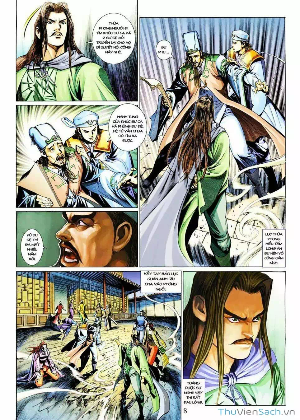 Truyện Tranh Anh Hùng Xạ Điêu - Manhua trang 4
