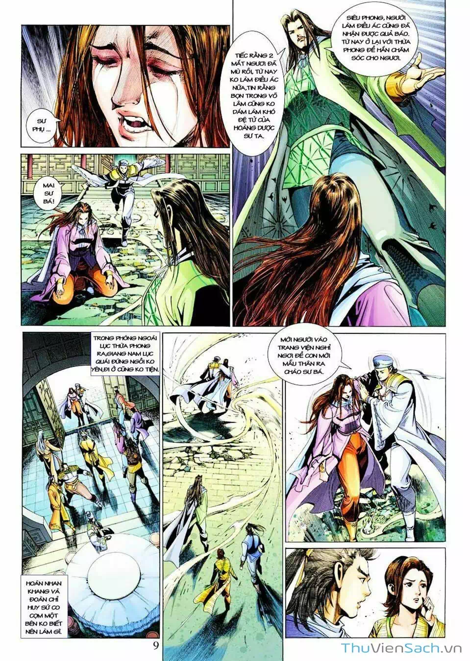 Truyện Tranh Anh Hùng Xạ Điêu - Manhua trang 4