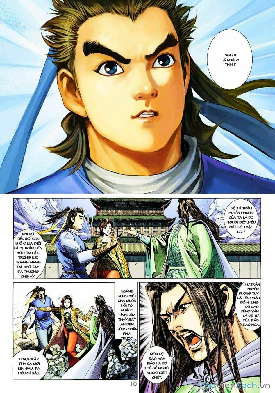 Truyện Tranh Anh Hùng Xạ Điêu - Manhua trang 4