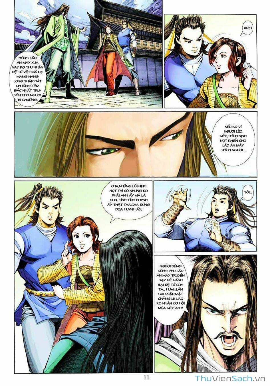 Truyện Tranh Anh Hùng Xạ Điêu - Manhua trang 4