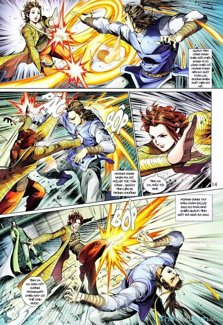 Truyện Tranh Anh Hùng Xạ Điêu - Manhua trang 4