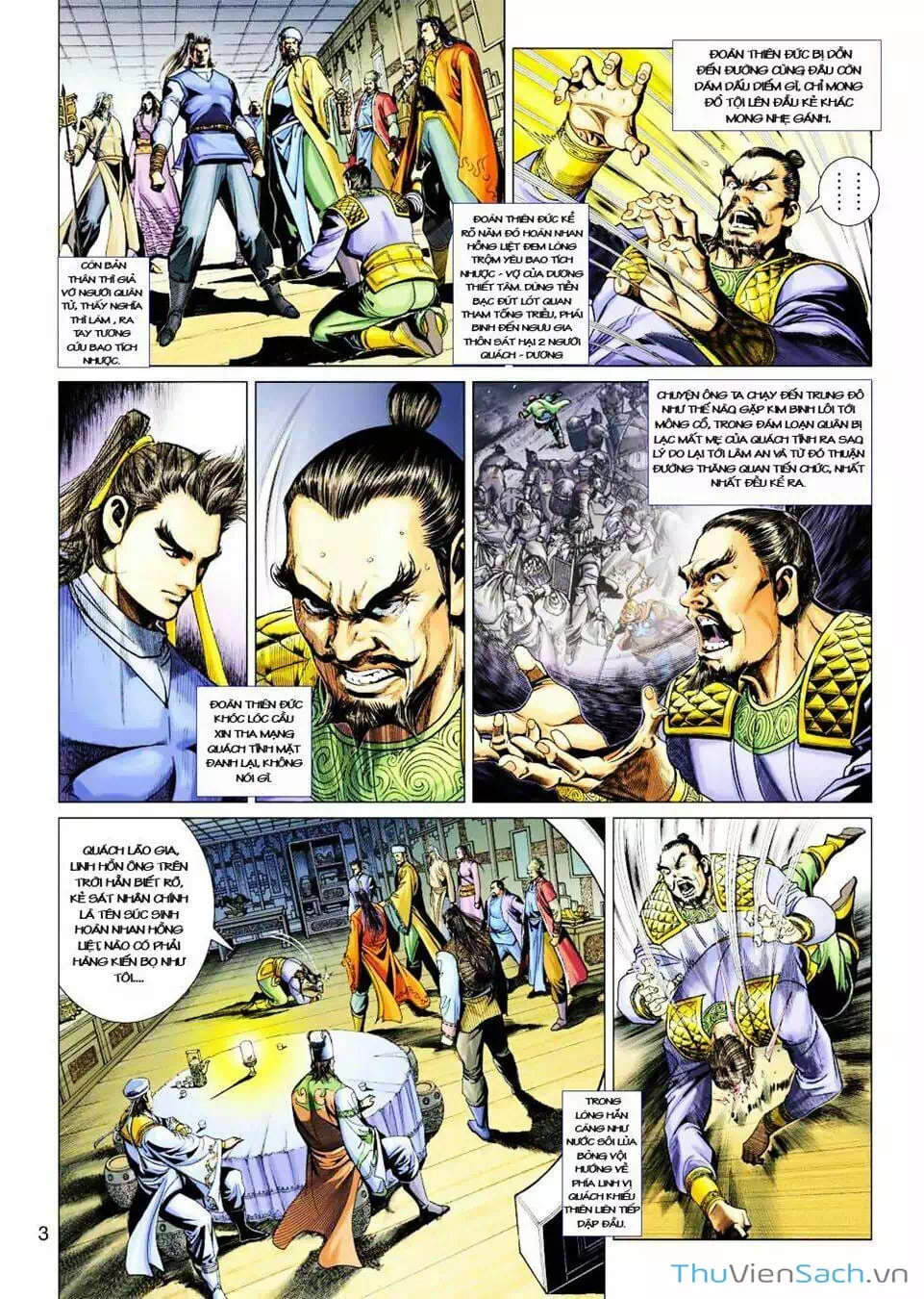 Truyện Tranh Anh Hùng Xạ Điêu - Manhua trang 4