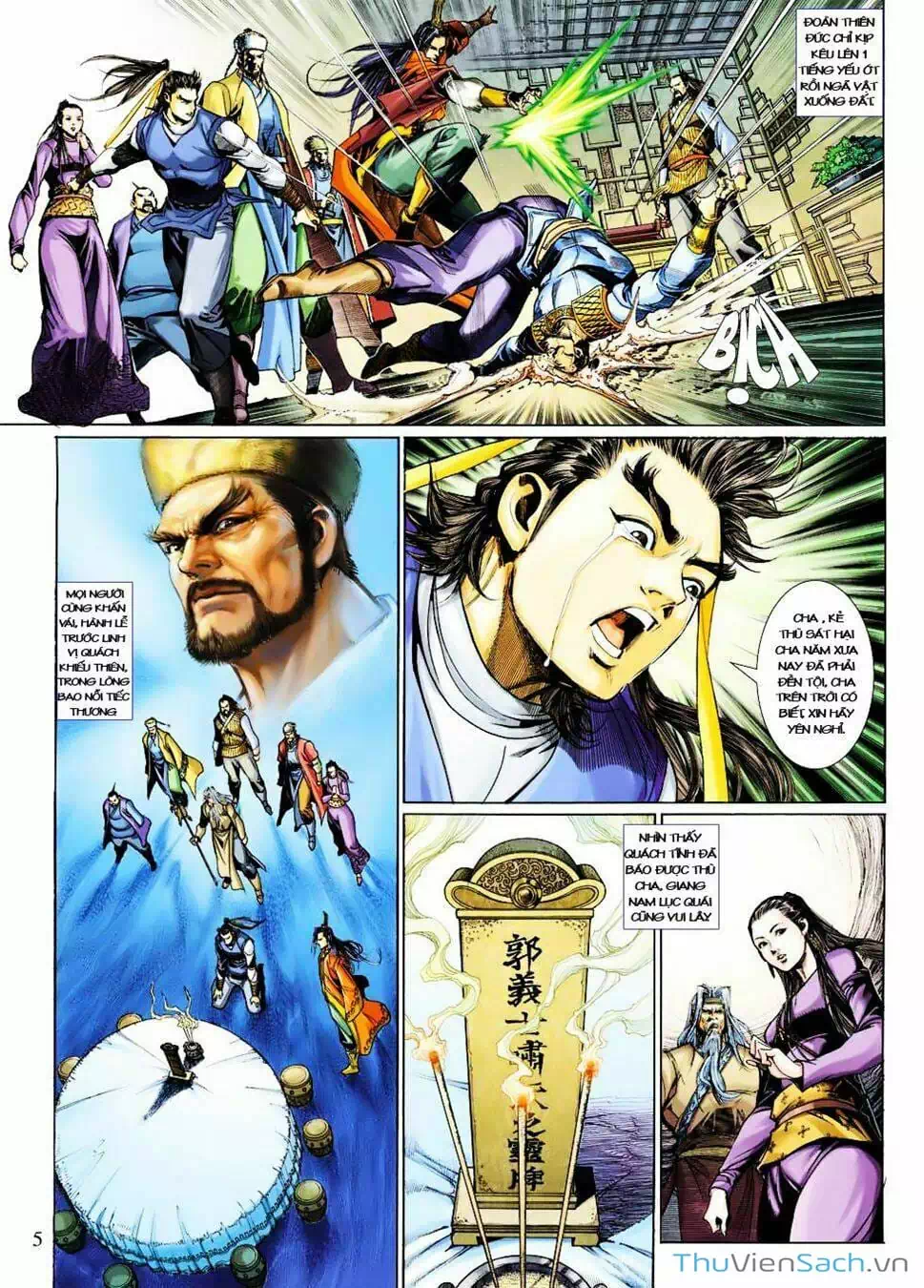 Truyện Tranh Anh Hùng Xạ Điêu - Manhua trang 4