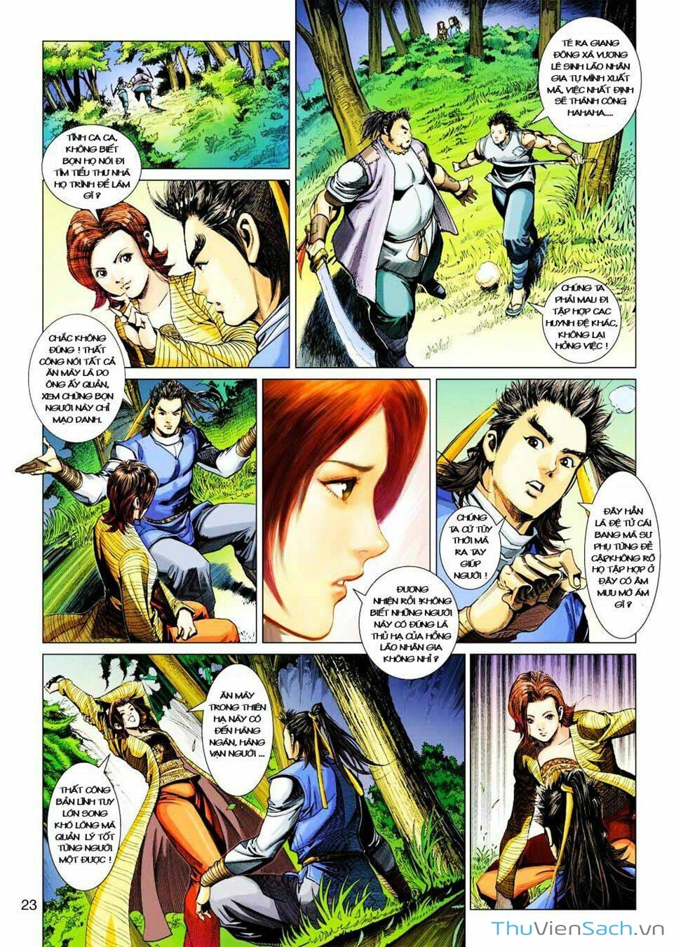 Truyện Tranh Anh Hùng Xạ Điêu - Manhua trang 1124