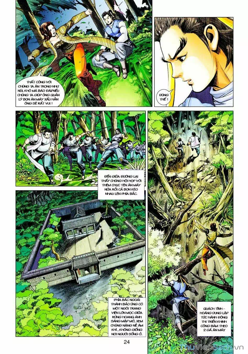 Truyện Tranh Anh Hùng Xạ Điêu - Manhua trang 4