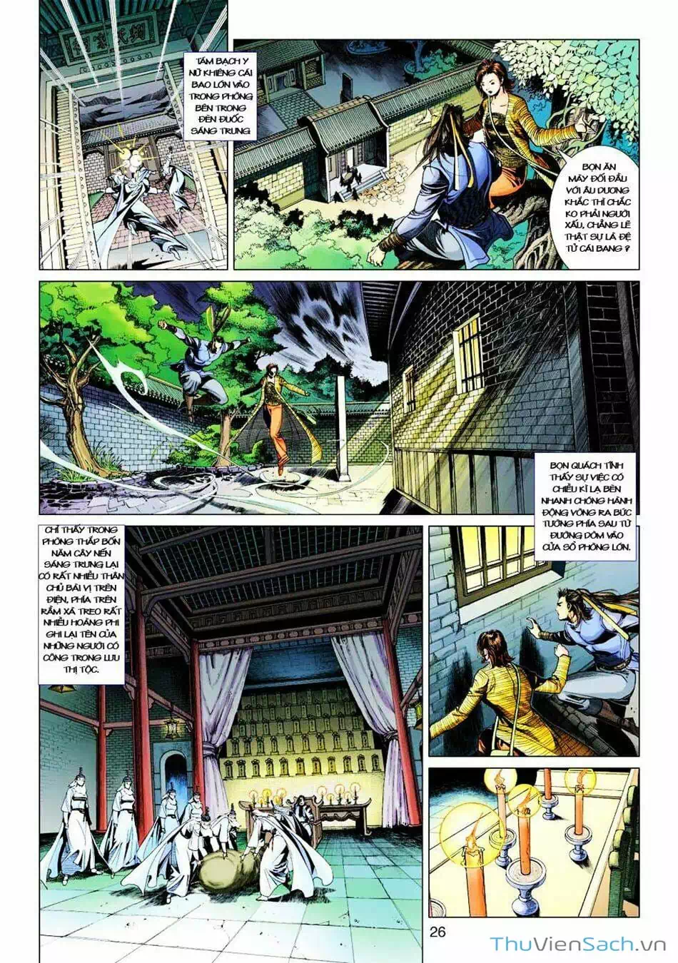 Truyện Tranh Anh Hùng Xạ Điêu - Manhua trang 4