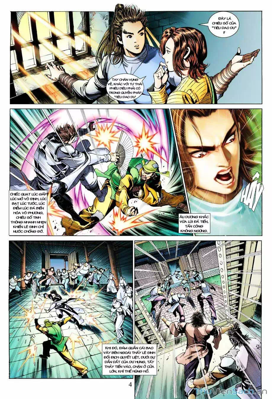 Truyện Tranh Anh Hùng Xạ Điêu - Manhua trang 4