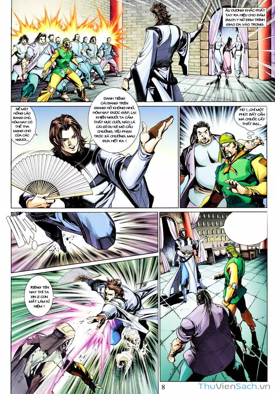 Truyện Tranh Anh Hùng Xạ Điêu - Manhua trang 4