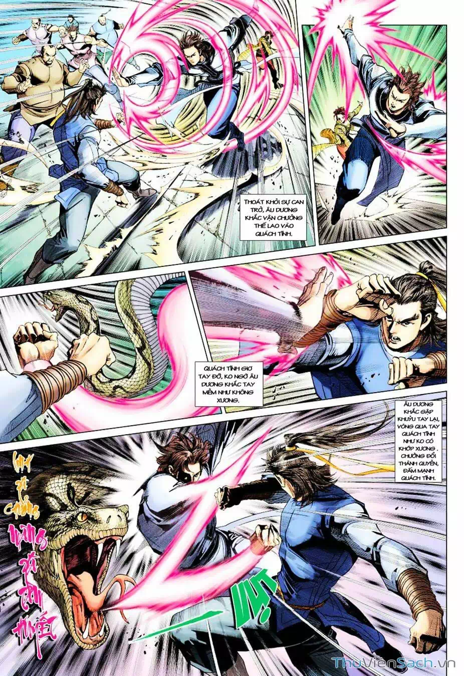 Truyện Tranh Anh Hùng Xạ Điêu - Manhua trang 4