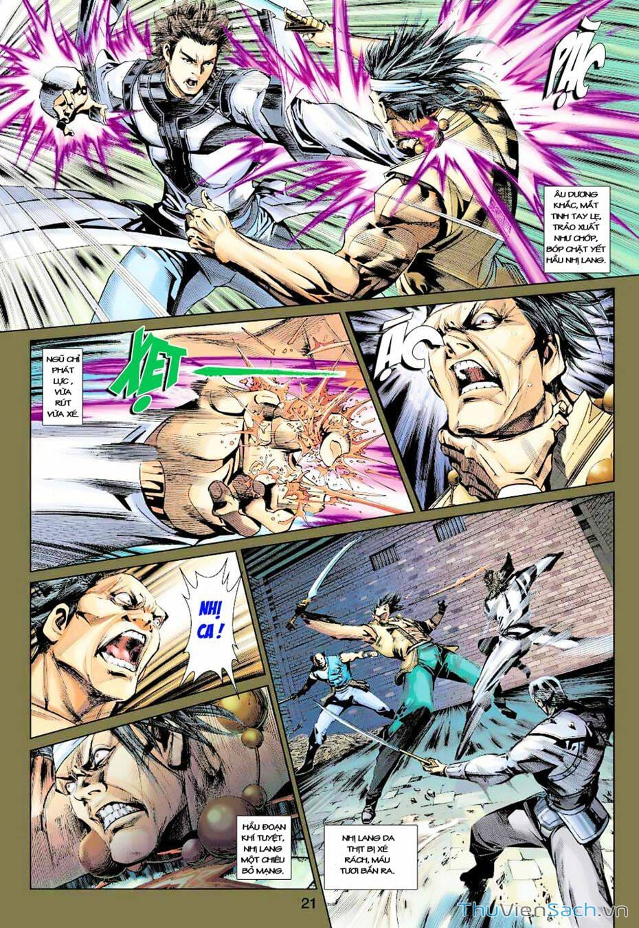 Truyện Tranh Anh Hùng Xạ Điêu - Manhua trang 4