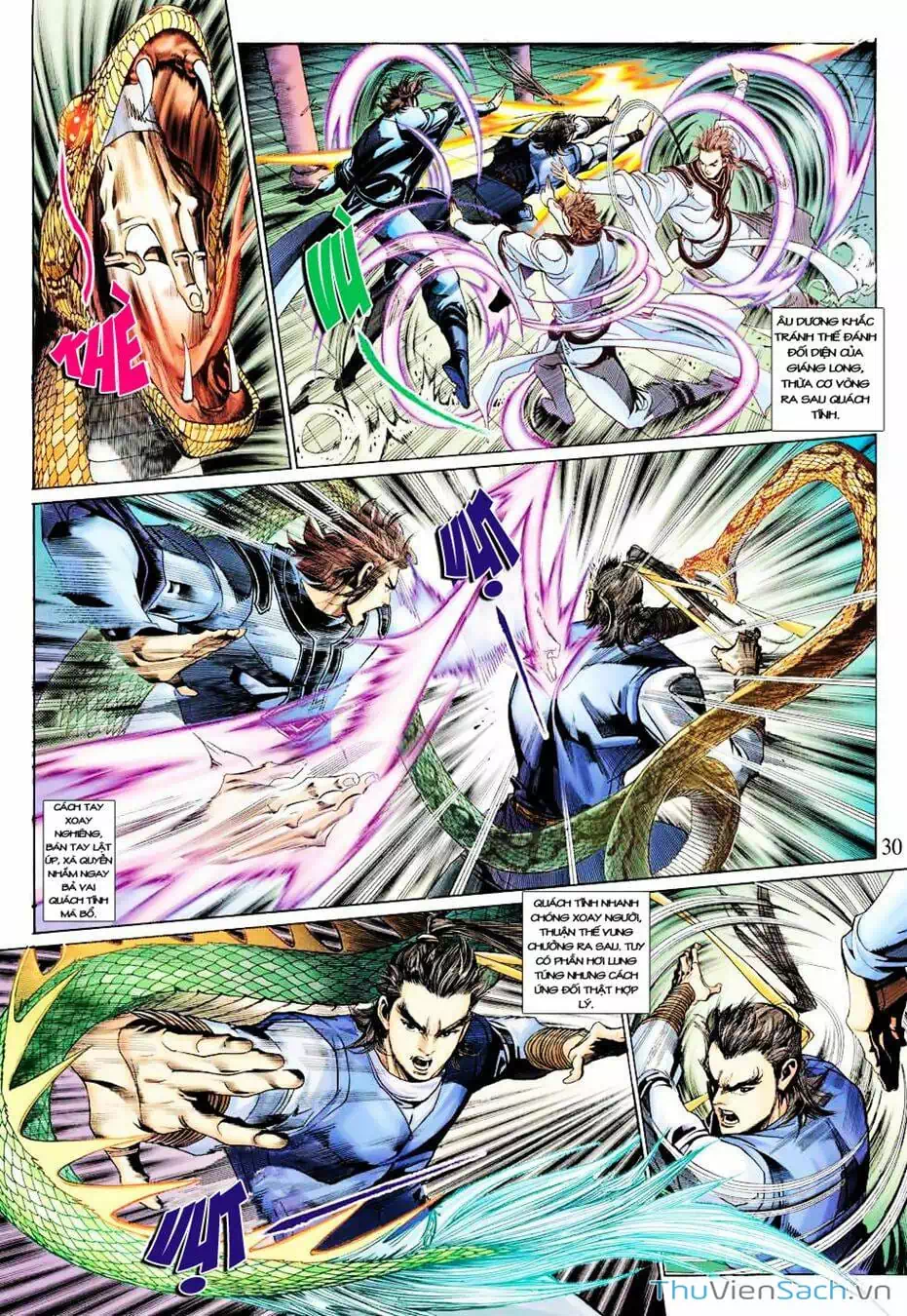 Truyện Tranh Anh Hùng Xạ Điêu - Manhua trang 4