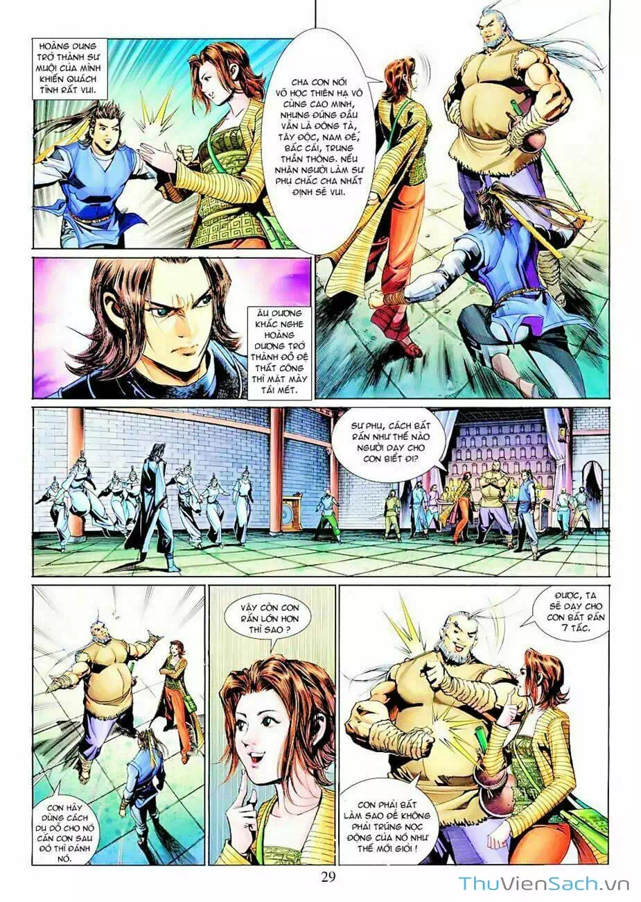 Truyện Tranh Anh Hùng Xạ Điêu - Manhua trang 4