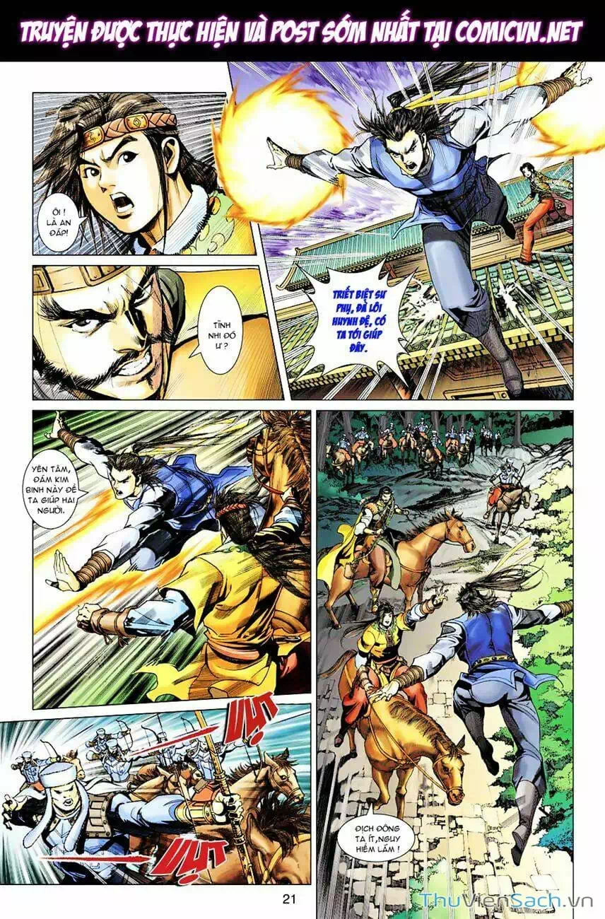 Truyện Tranh Anh Hùng Xạ Điêu - Manhua trang 4