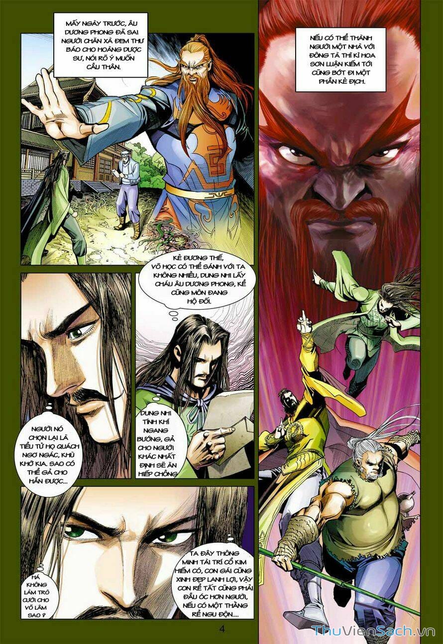Truyện Tranh Anh Hùng Xạ Điêu - Manhua trang 4