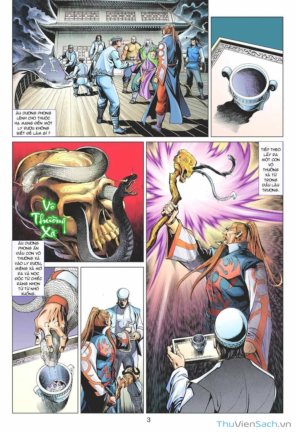 Truyện Tranh Anh Hùng Xạ Điêu - Manhua trang 4