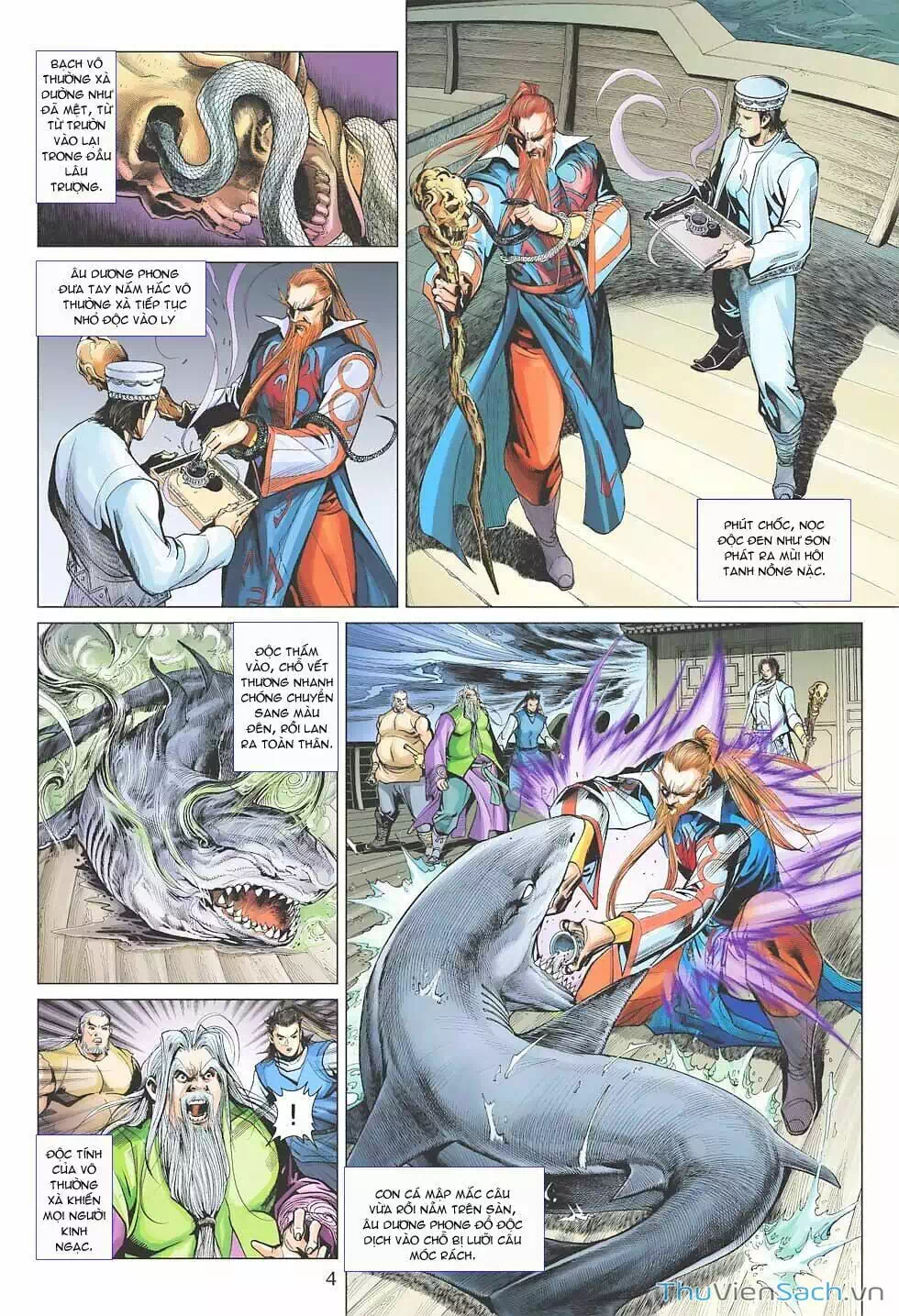 Truyện Tranh Anh Hùng Xạ Điêu - Manhua trang 4