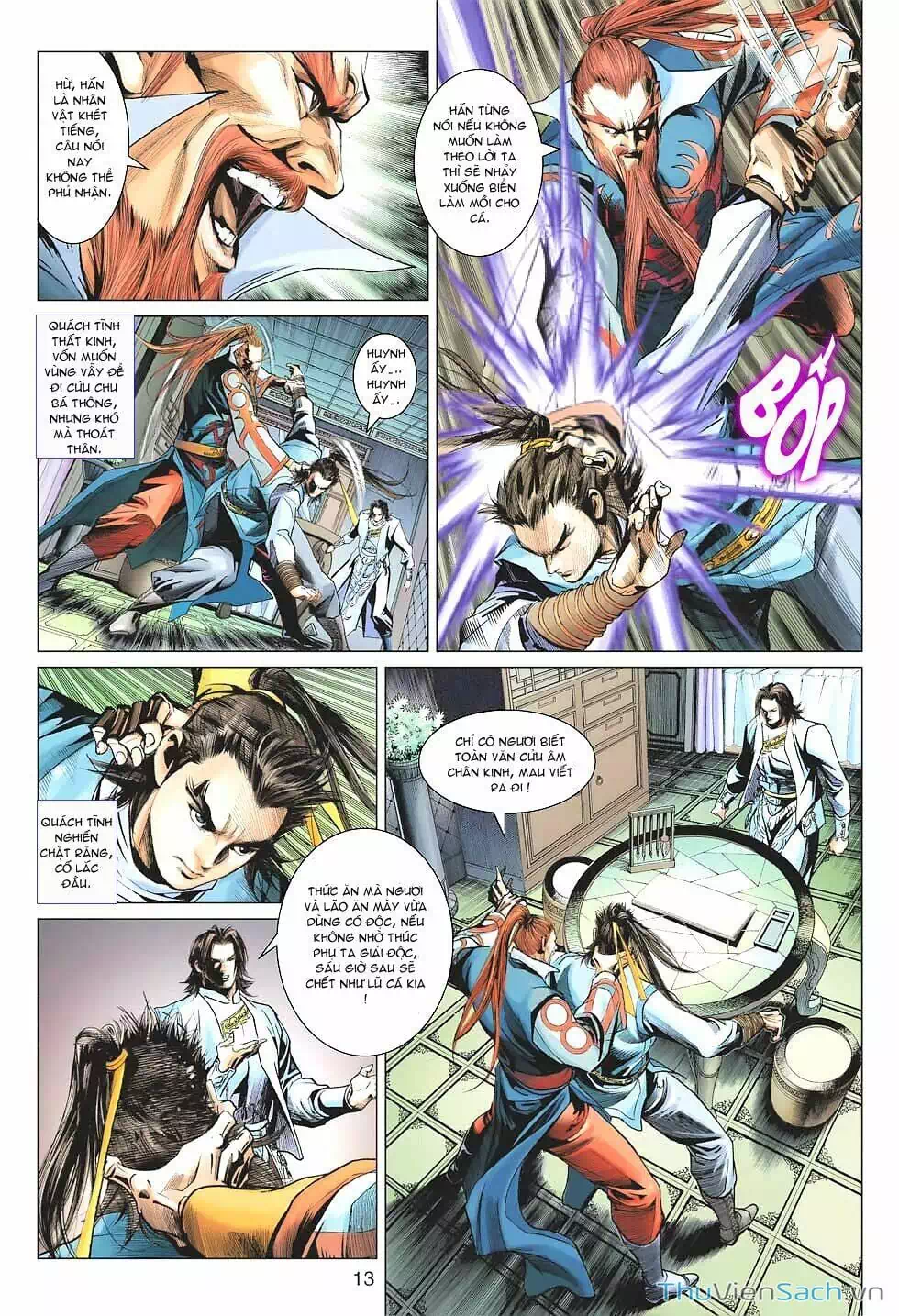 Truyện Tranh Anh Hùng Xạ Điêu - Manhua trang 4
