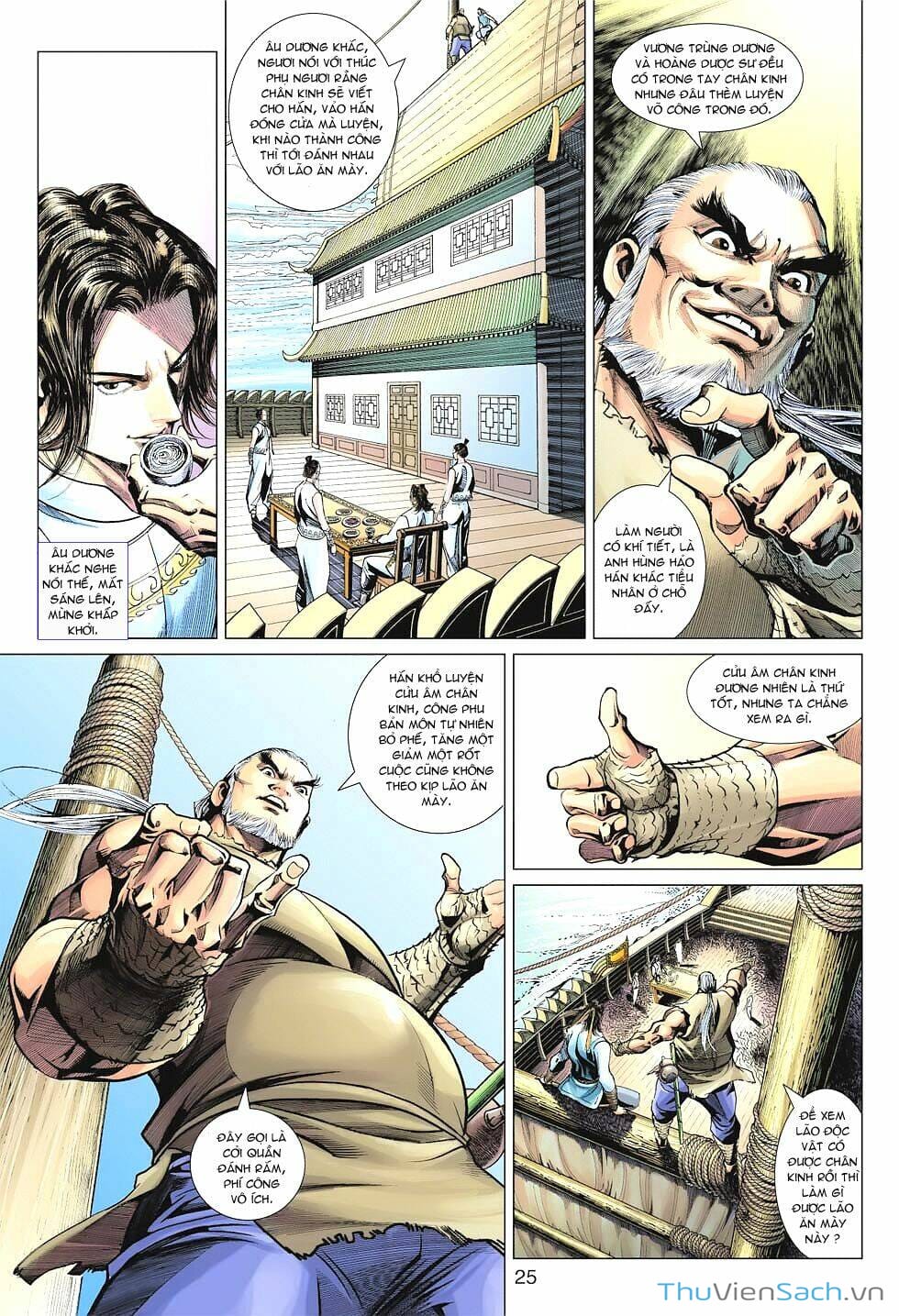 Truyện Tranh Anh Hùng Xạ Điêu - Manhua trang 4