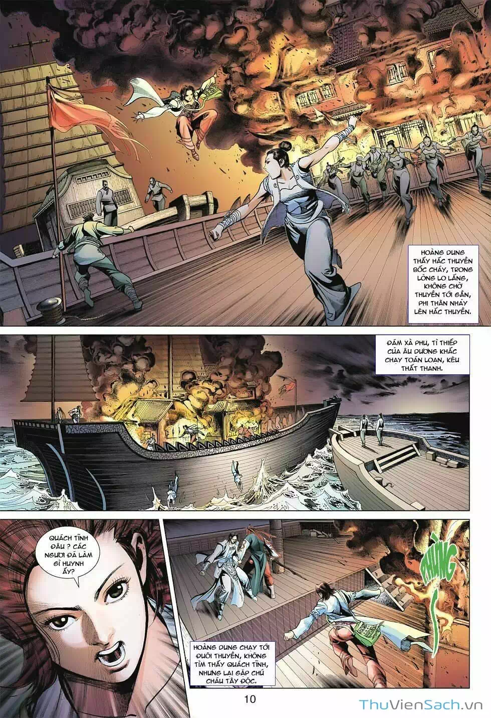 Truyện Tranh Anh Hùng Xạ Điêu - Manhua trang 4