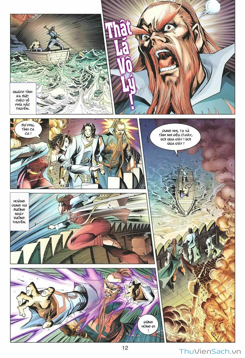 Truyện Tranh Anh Hùng Xạ Điêu - Manhua trang 4