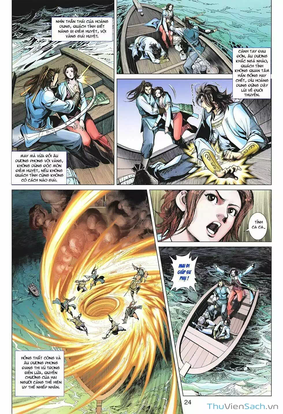 Truyện Tranh Anh Hùng Xạ Điêu - Manhua trang 4
