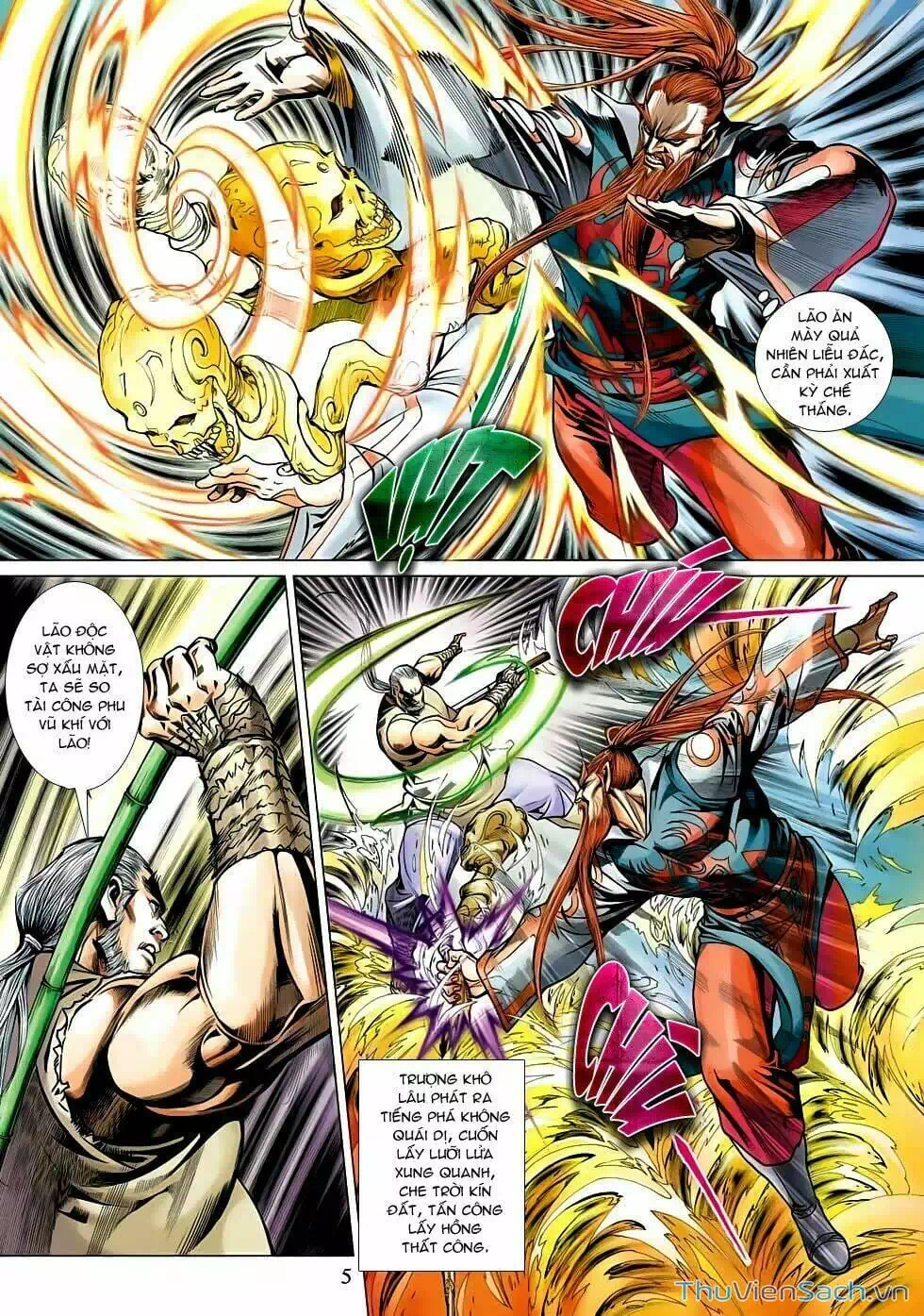 Truyện Tranh Anh Hùng Xạ Điêu - Manhua trang 4