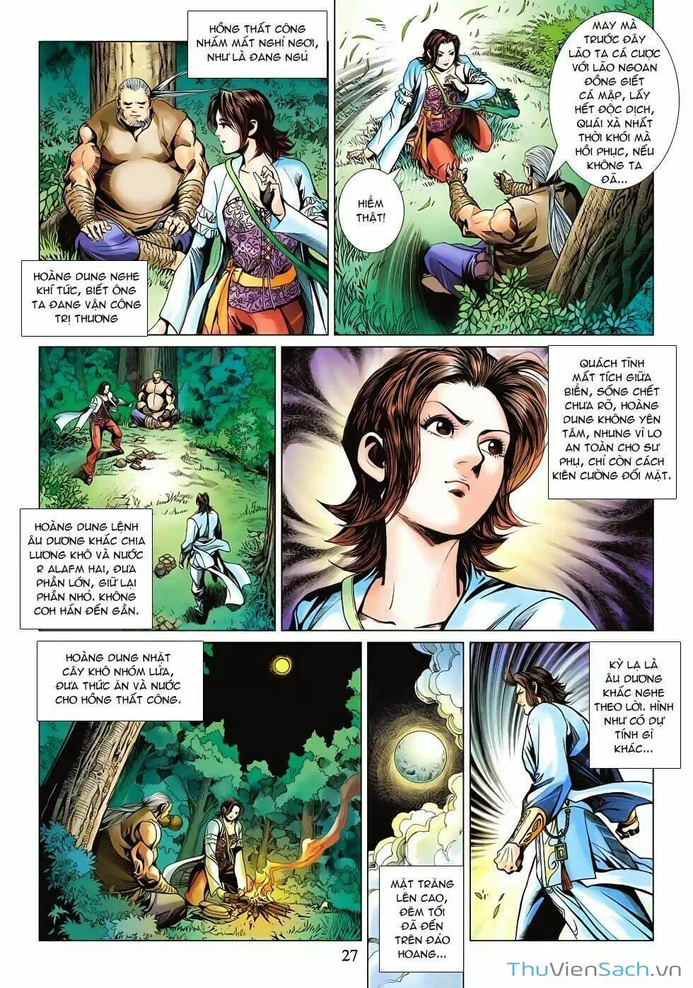 Truyện Tranh Anh Hùng Xạ Điêu - Manhua trang 4