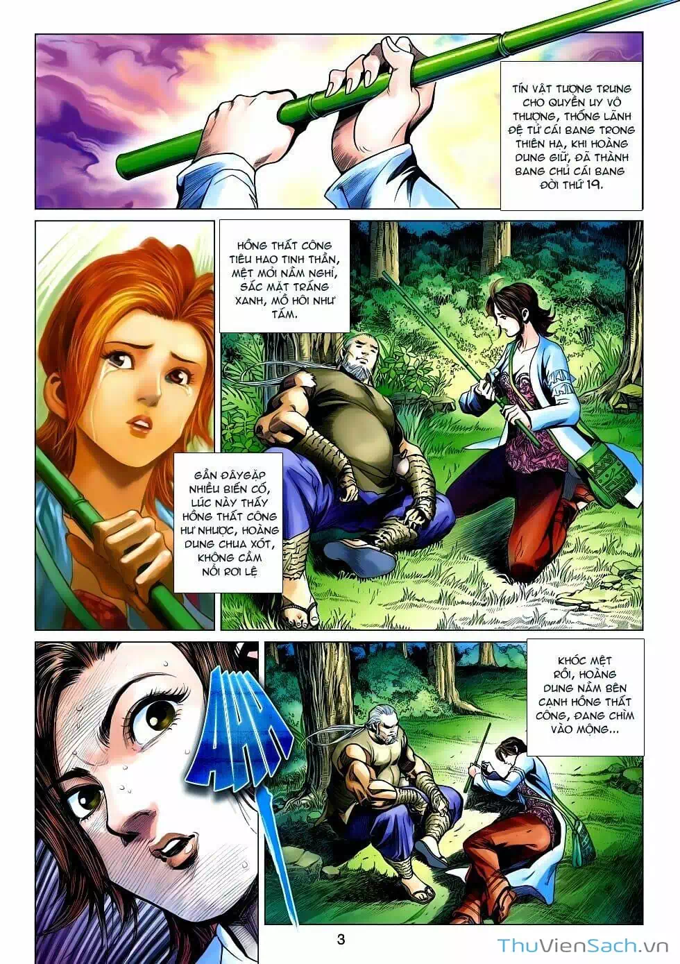 Truyện Tranh Anh Hùng Xạ Điêu - Manhua trang 4