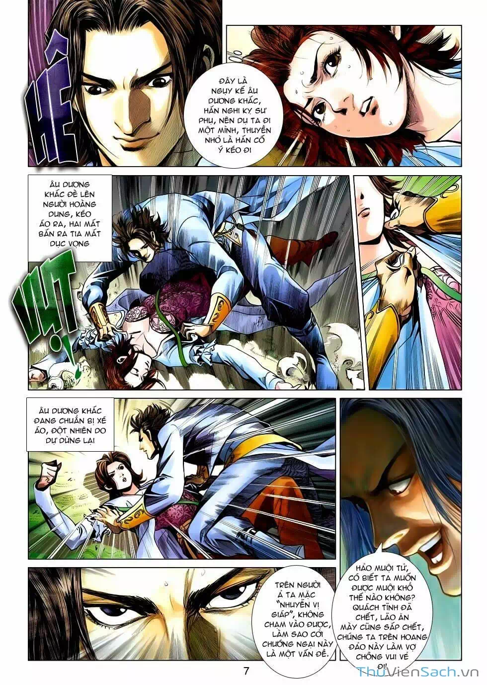 Truyện Tranh Anh Hùng Xạ Điêu - Manhua trang 4