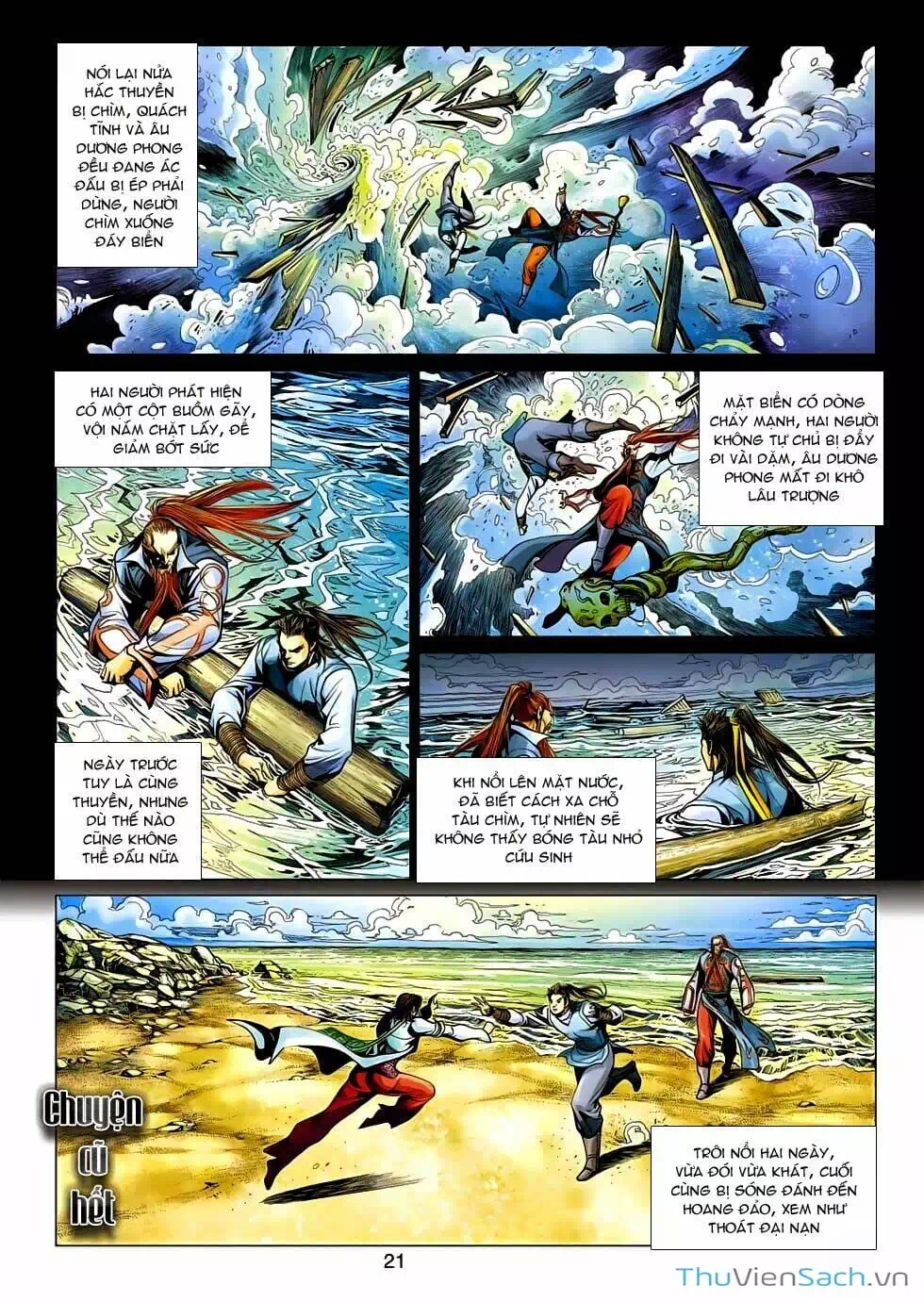 Truyện Tranh Anh Hùng Xạ Điêu - Manhua trang 4