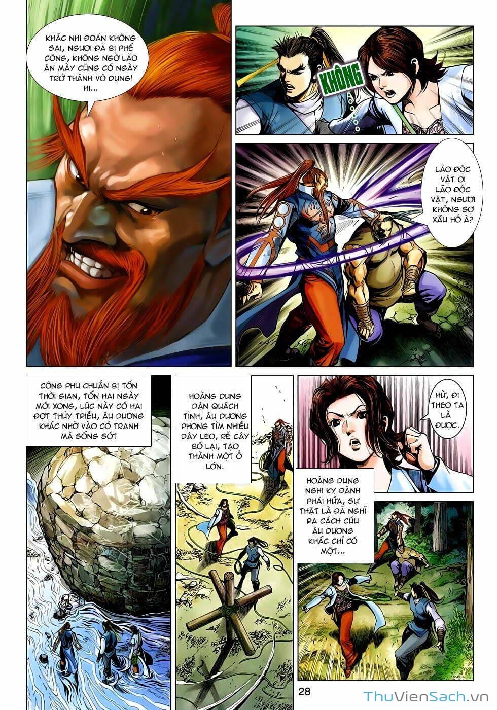 Truyện Tranh Anh Hùng Xạ Điêu - Manhua trang 1766